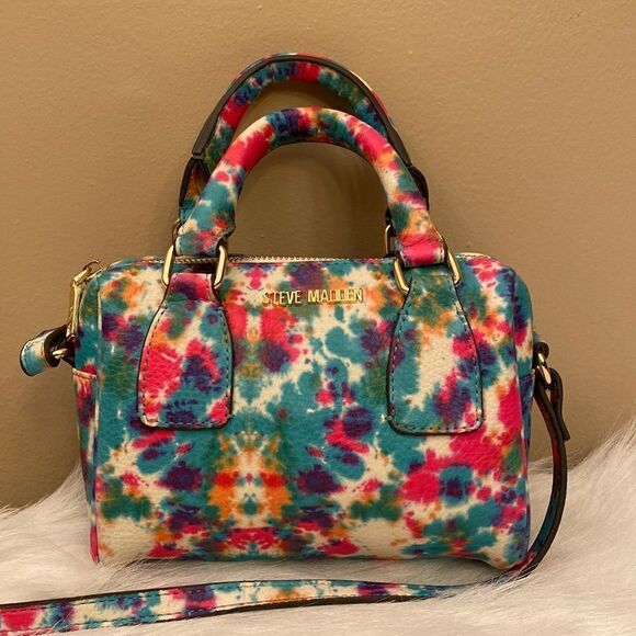 NWT Steve Madden Tie Die BCASEY Crossbody - Multi - Picture 2 of 14